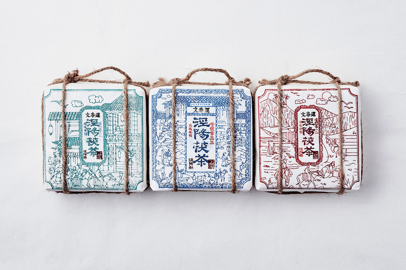 传统纸茶叶包装设计作品欣赏-05