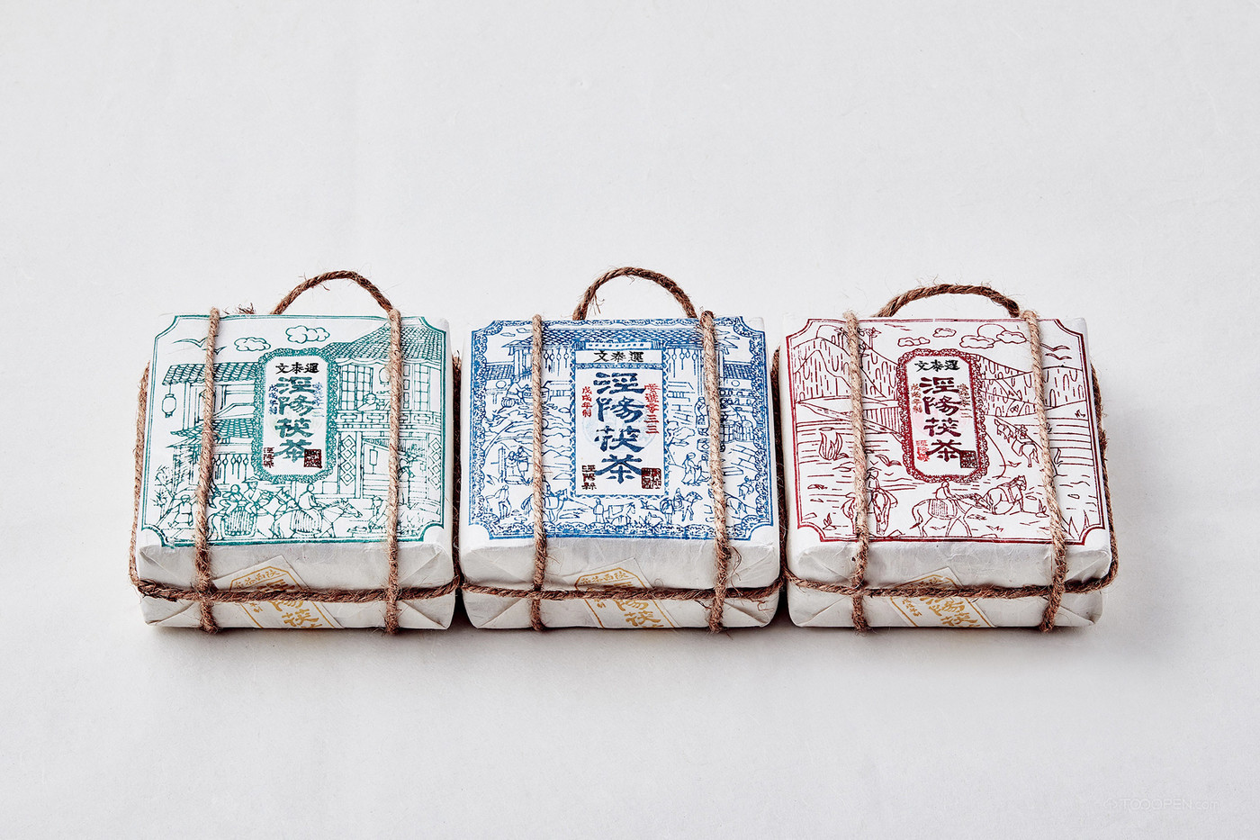 传统纸茶叶包装设计作品欣赏-06