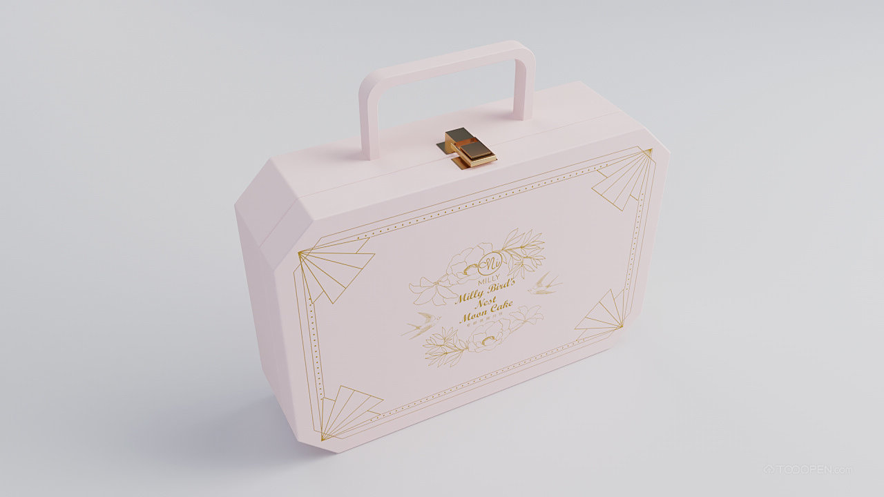 中秋中式月饼盒包装设计作品欣赏-05