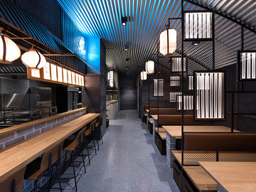 日式风格餐厅装修设计作品图片