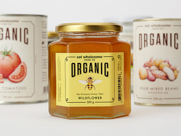 国外美式果酱蜂蜜设计品牌包装作品图片