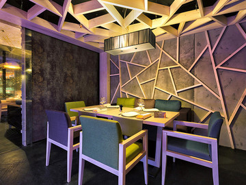 木结构朋克风咖啡店装修设计作品欣赏