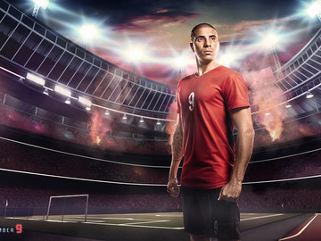 足球运动品牌海报设计作品欣赏