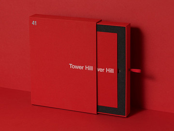 红色调TOWER HILL画册设计欣赏