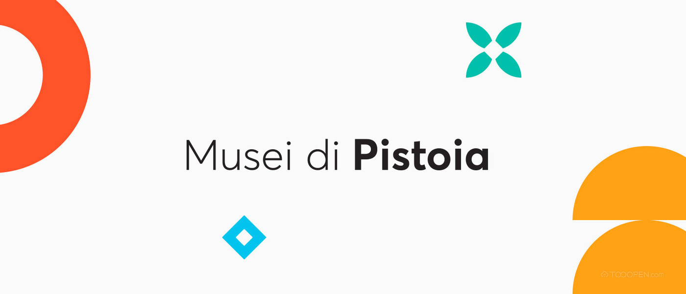 Musei di Pistoia品牌VI设计欣赏-01