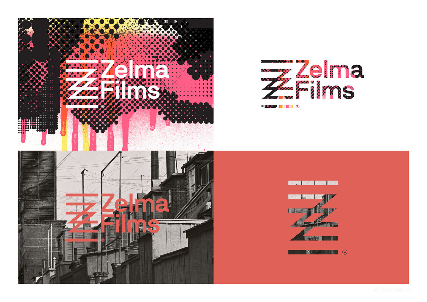 zelma films 品牌VI设计欣赏-05