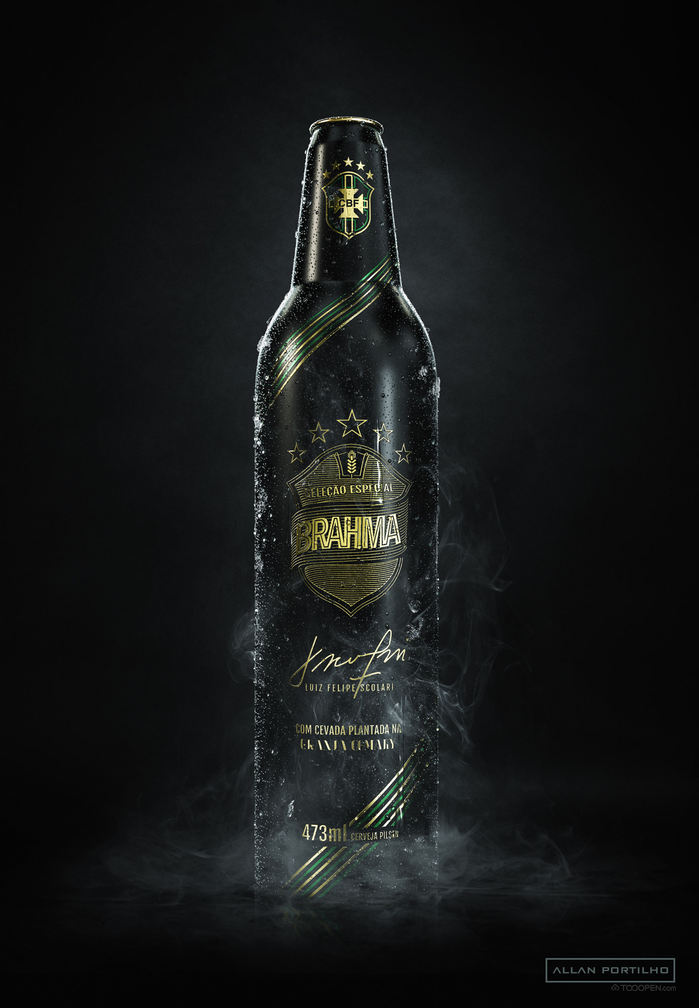 Brahma布哈马啤酒广告海报设计欣赏-01