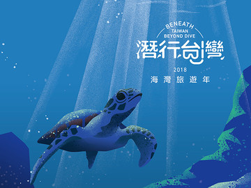 潜行台湾海湾旅游年海报设计欣赏
