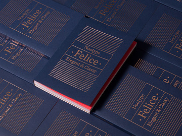 Felice优雅字体设计书籍设计欣赏