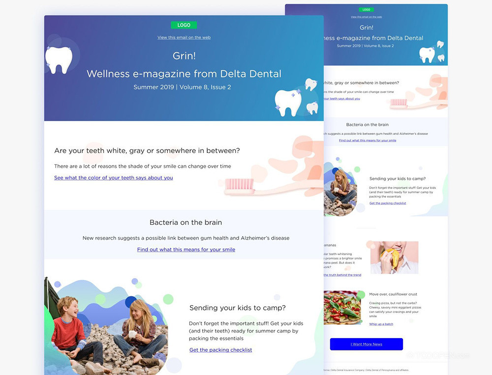 国外牙科诊所网站设计欣赏-12