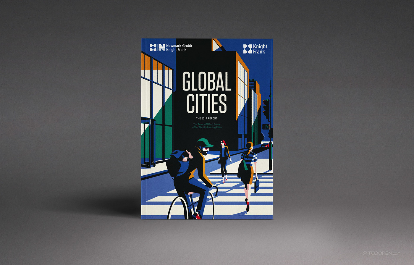 全球城市报告杂志画册设计作品欣赏-01