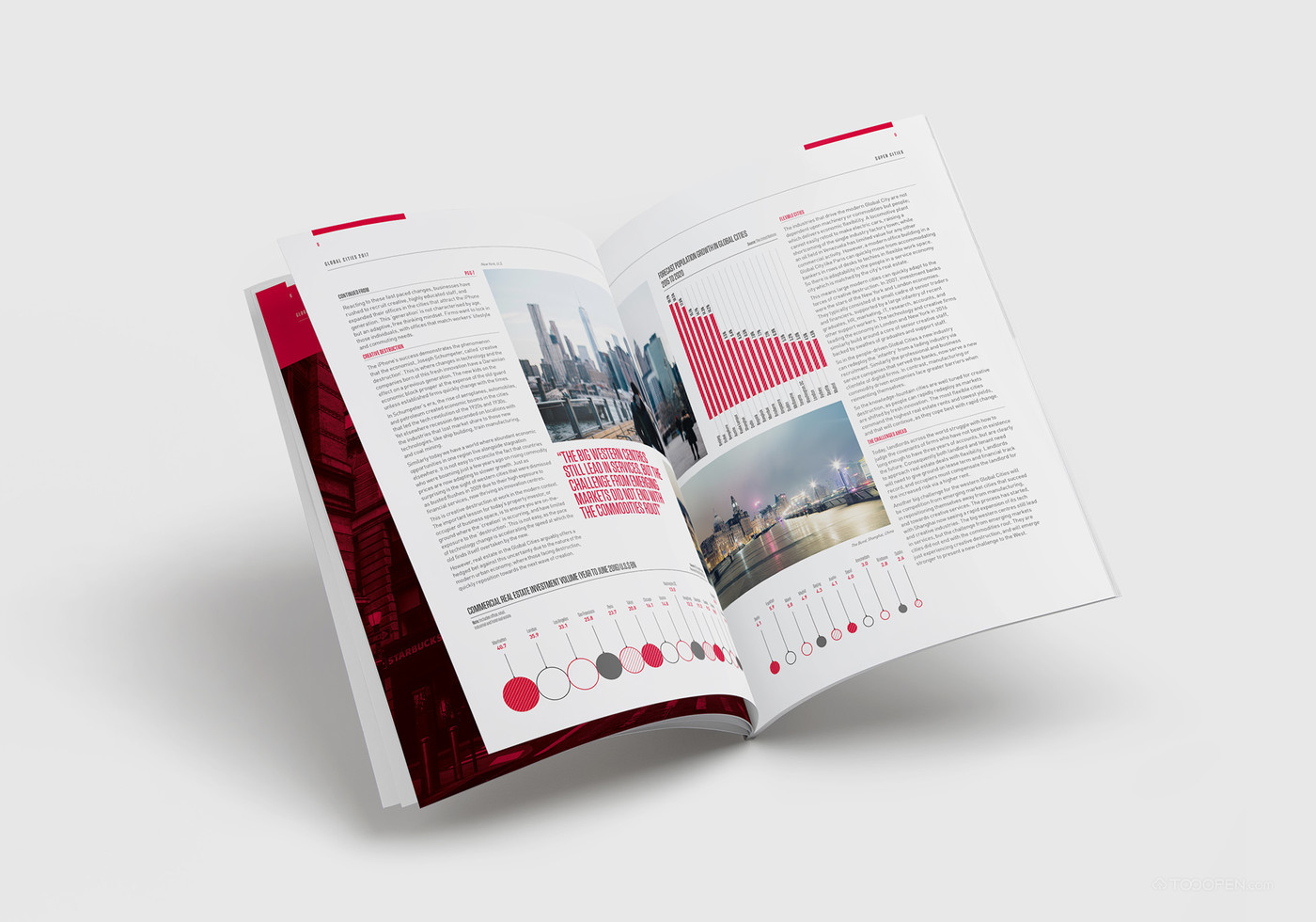 全球城市报告杂志画册设计作品欣赏-05
