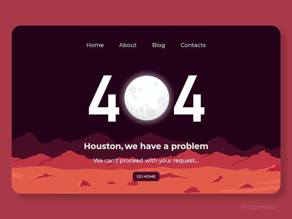 网站创意404页面设计欣赏-06