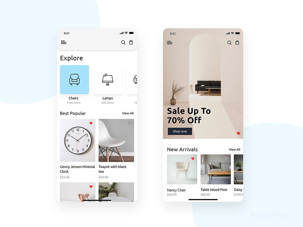 線上家具商城APP界面設(shè)計(jì)案例大全-05