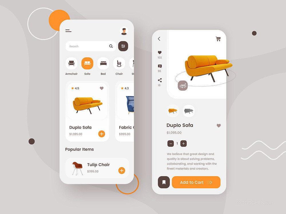 线上家具商城APP界面设计案例大全-07