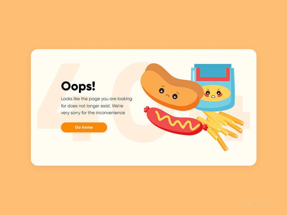 国外创意404页面设计模板图片大全-01