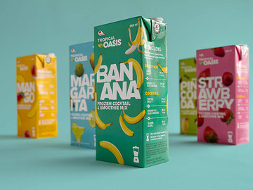 天然果汁饮料包装设计作品图片