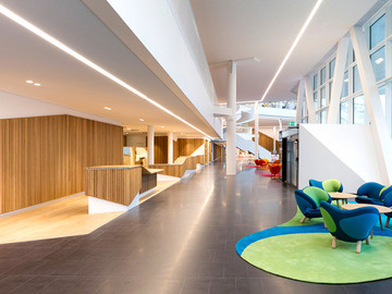 瑞士銀行總部辦公室裝修設計圖片