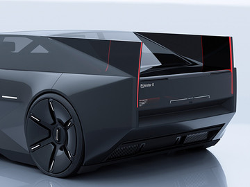 沃尔沃Polestar自动性能轿车工业设计欣赏