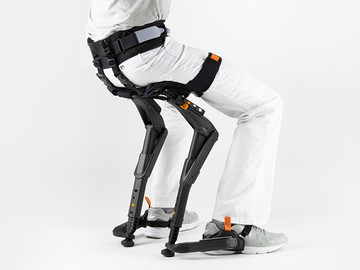 人体工程学设计的可穿戴式座椅产品设计欣赏