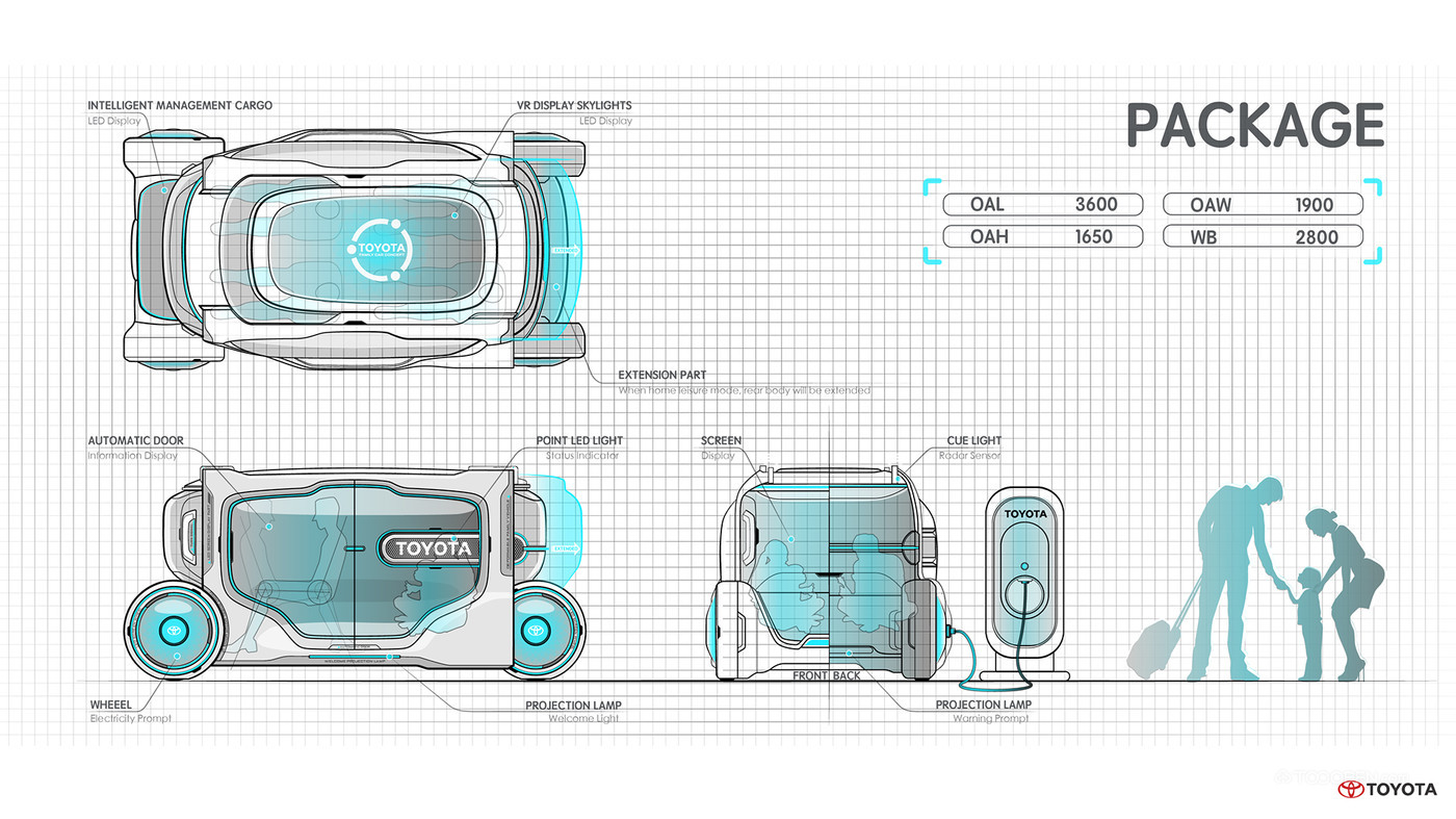 丰田智能概念车工业产品设计欣赏-05