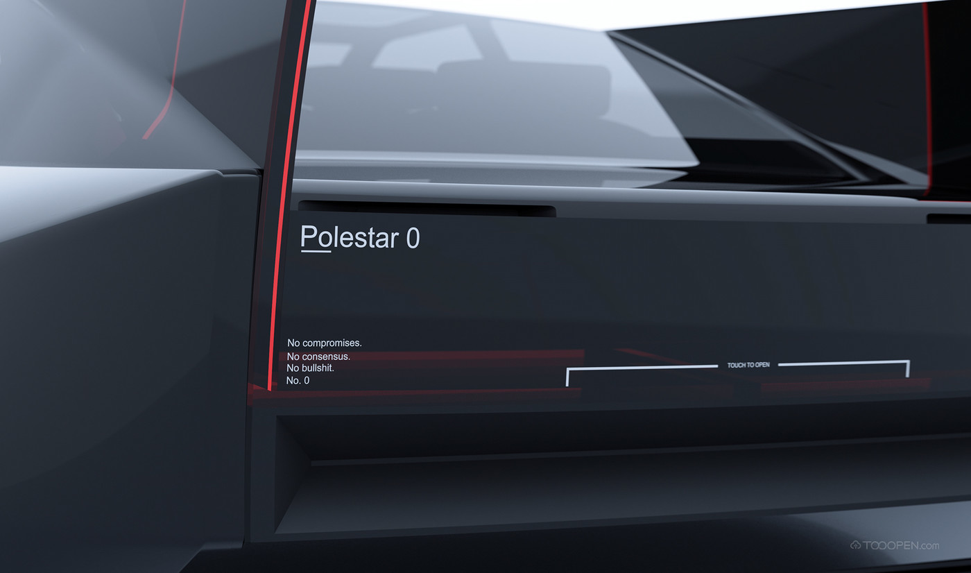 沃尔沃Polestar自动性能轿车工业设计欣赏-03