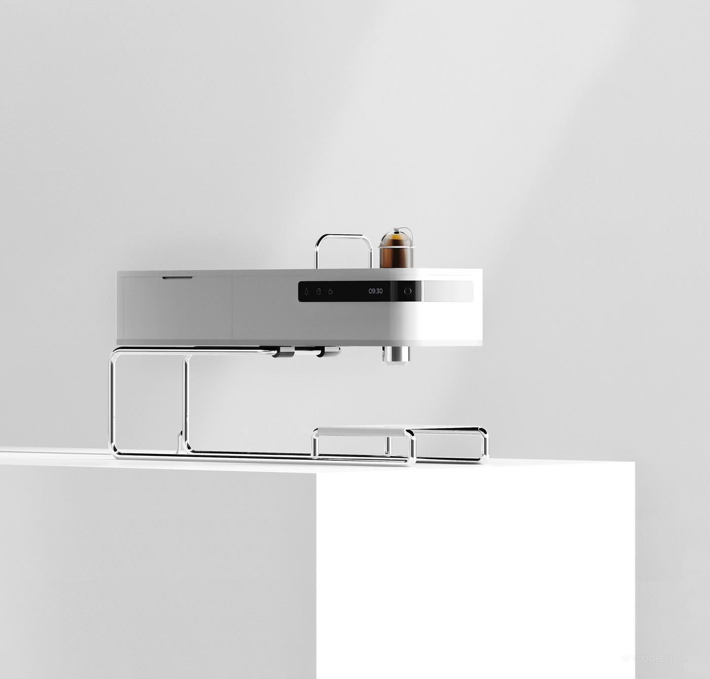 自制咖啡胶囊意式浓缩咖啡机产品设计欣赏-01