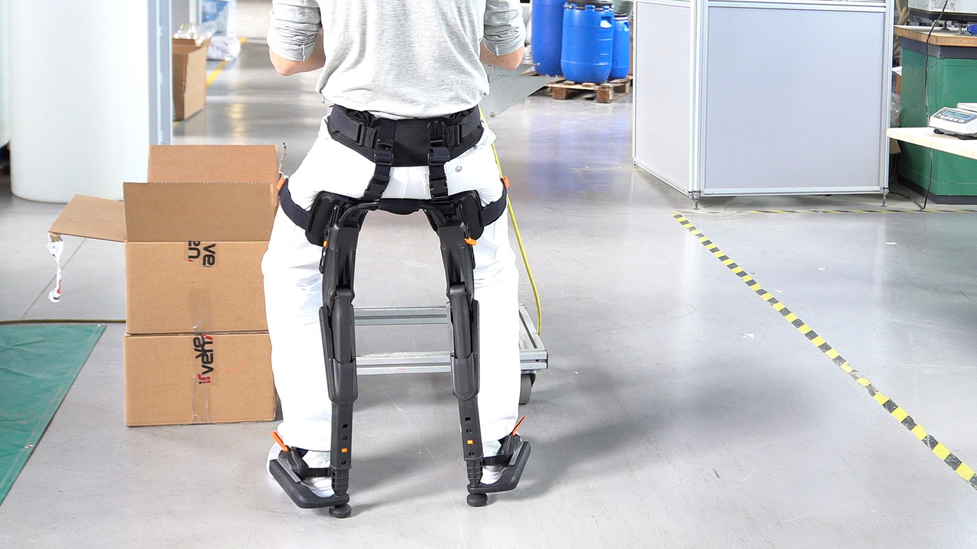 人体工程学设计的可穿戴式座椅产品设计欣赏-06
