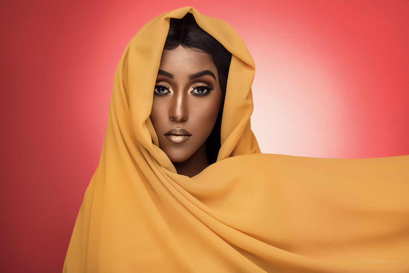 HIGH& Beauty-非洲卷发美女-欧莱凯设计网