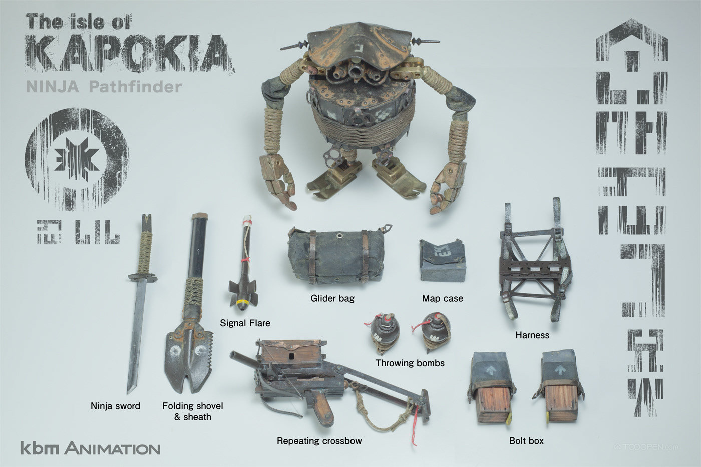 卡波基岛机甲部队模型手办玩具设计欣赏-01