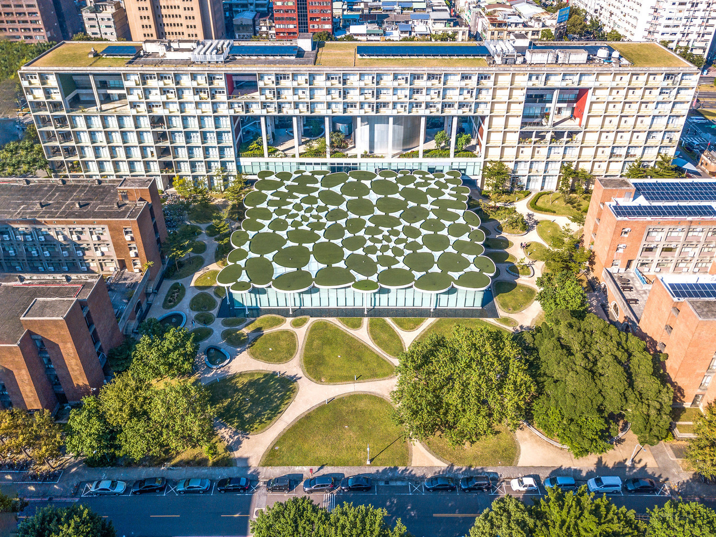 台湾大学社科院图书馆建筑设计图片-01