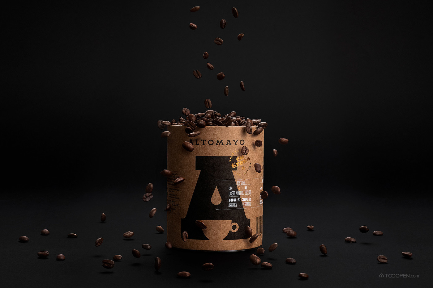 国外咖啡豆食品包装设计欣赏-01
