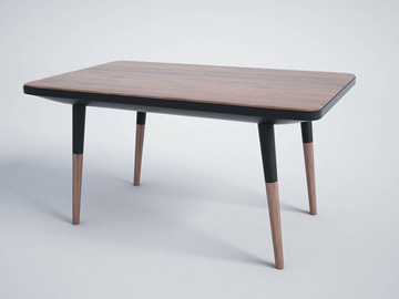 简约质朴高品质方桌设计高清图片