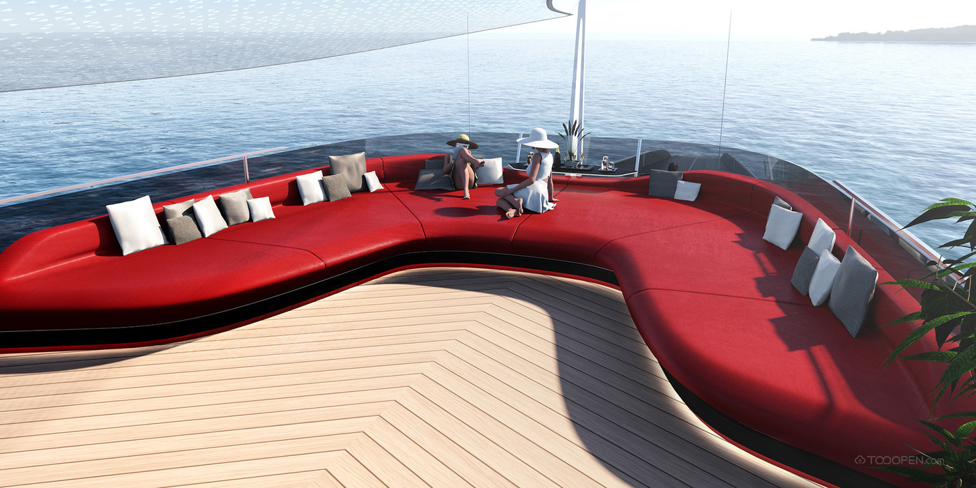 超级迷人红毯游艇概念效果图设计欣赏-05