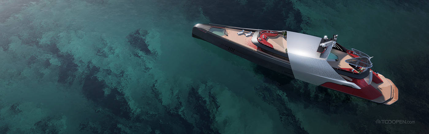 超级迷人红毯游艇概念效果图设计欣赏-13