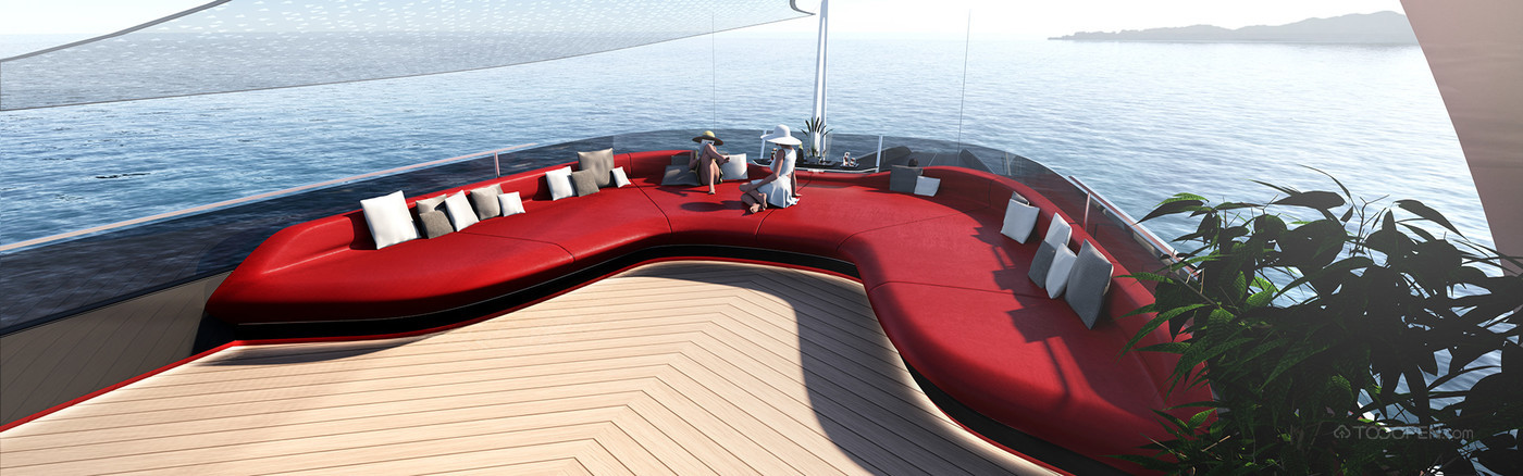 超级迷人红毯游艇概念效果图设计欣赏-15