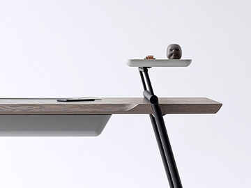 现代简约功能性方形办公桌设计欣赏
