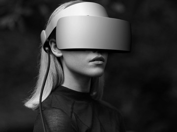 220度视角虚拟世界全景视图VR眼镜产品图