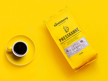 国外鲜明黄色咖啡外包装设计作品欣赏