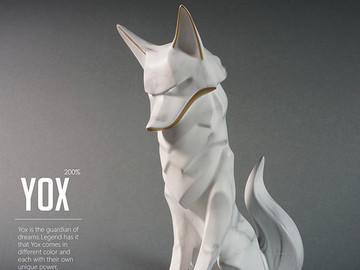 YOX 200%大理石银狐玩具设计欣赏