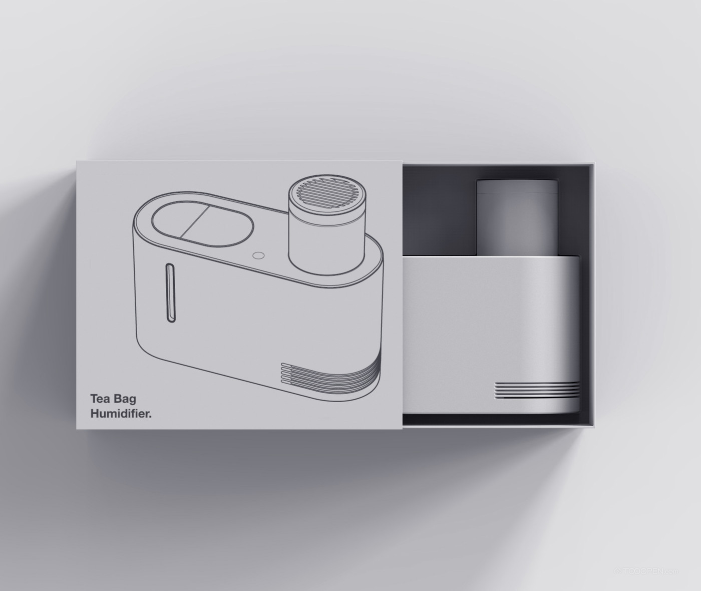 Tea bag humidifier茶包加湿器产品设计欣赏-14