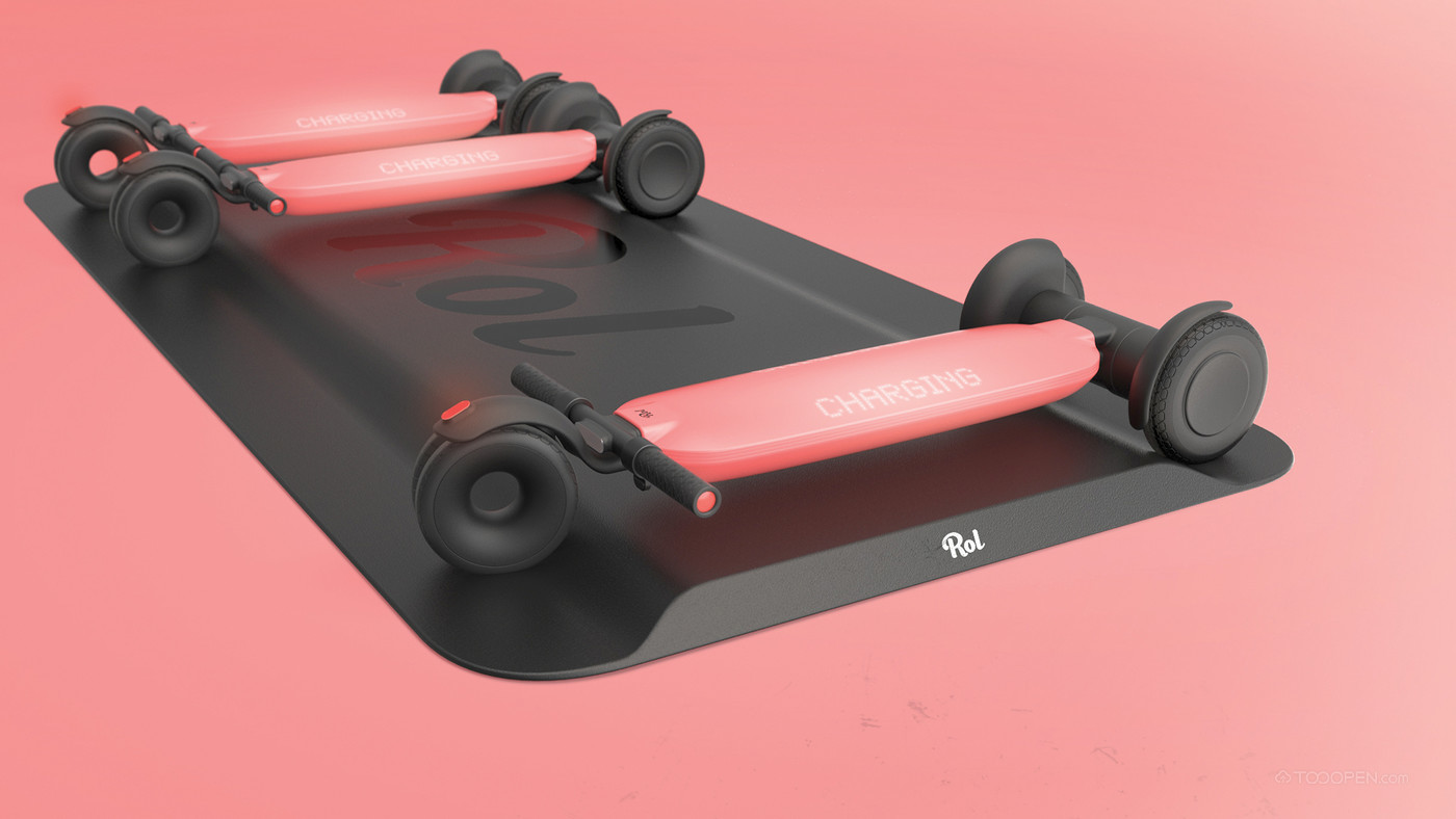 Rol电动滑板车工业设计作品欣赏-07
