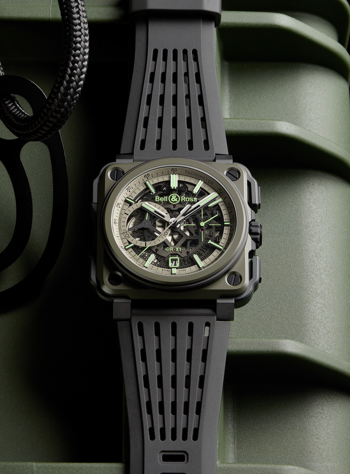 限量版柏莱士镂空计时军用手表设计欣赏-04