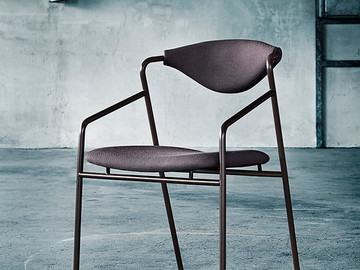 高清极简现代钢管椅家具设计欣赏图片