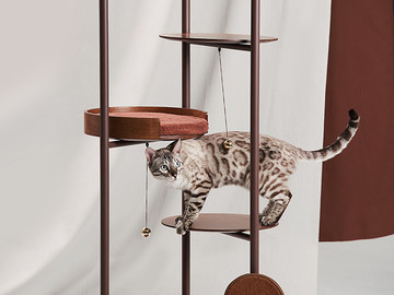可拆卸组合猫爬架产品设计欣赏图