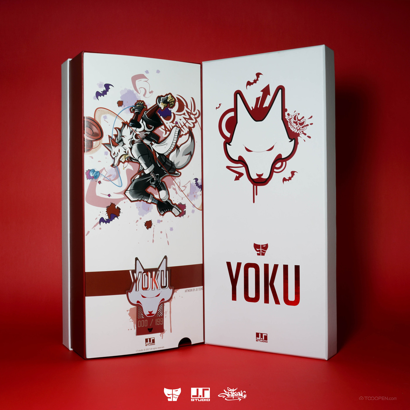  Yoku狐狸面具原创人偶玩具设计欣赏-02