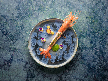美味海鲜大虾精致可口美食摄影图片