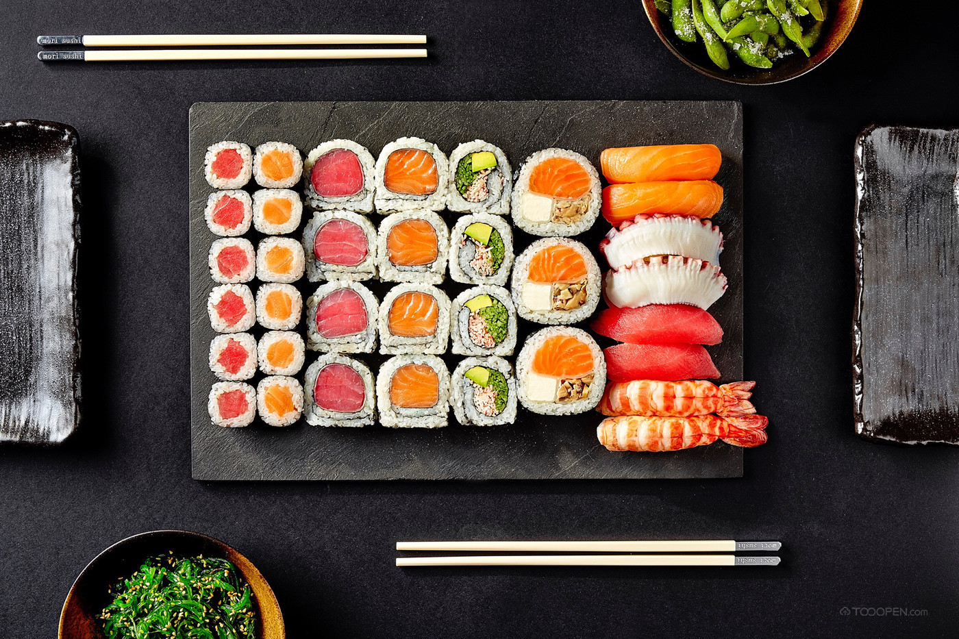 高清日式料理寿司美食摄影图片-04