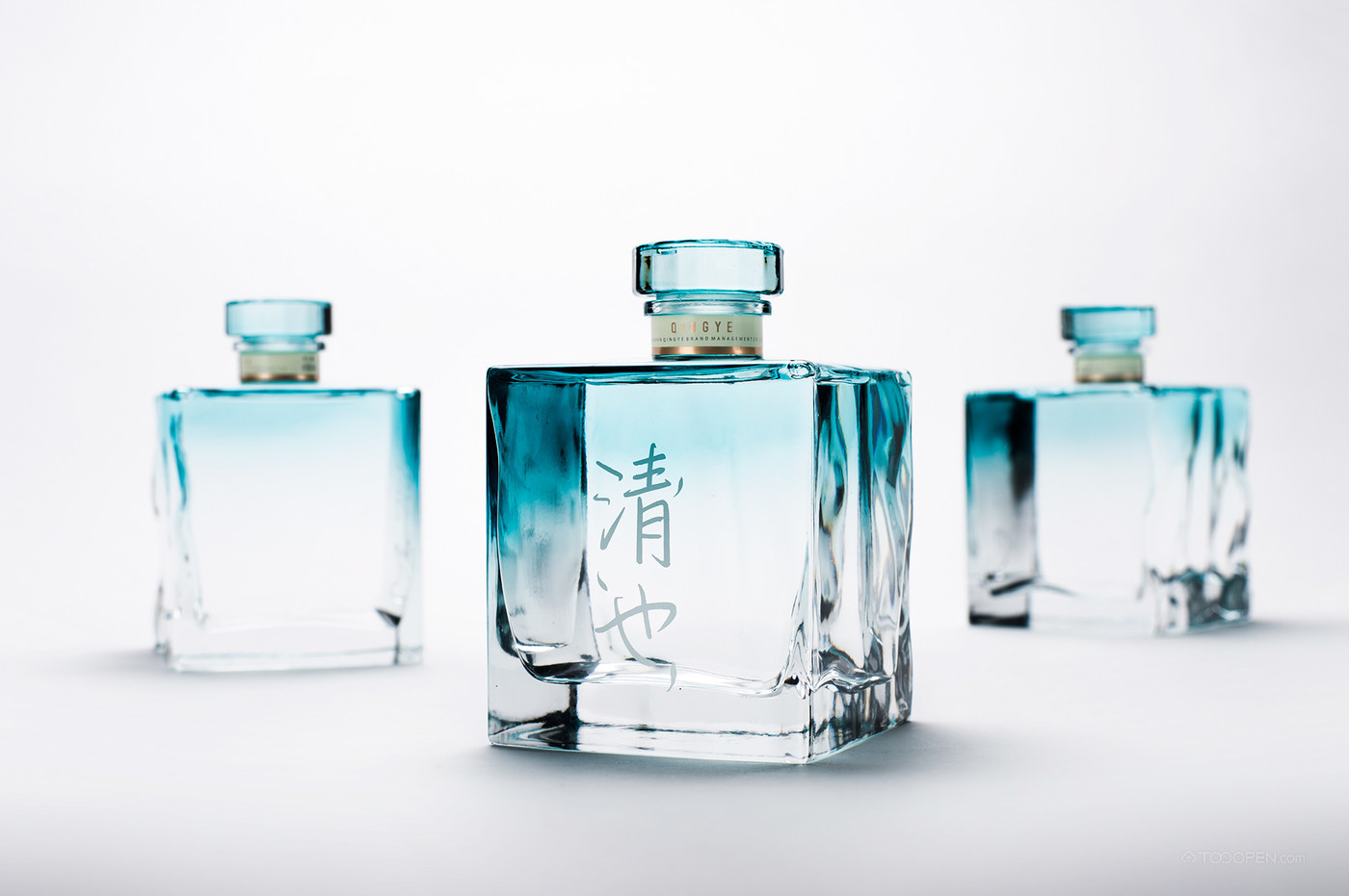 日式冰块造型清酒包装设计作品欣赏图片-05