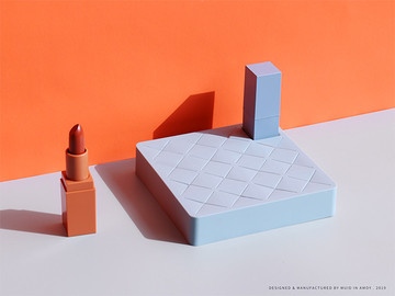创意16格巧克力口红收纳盒产品设计欣赏